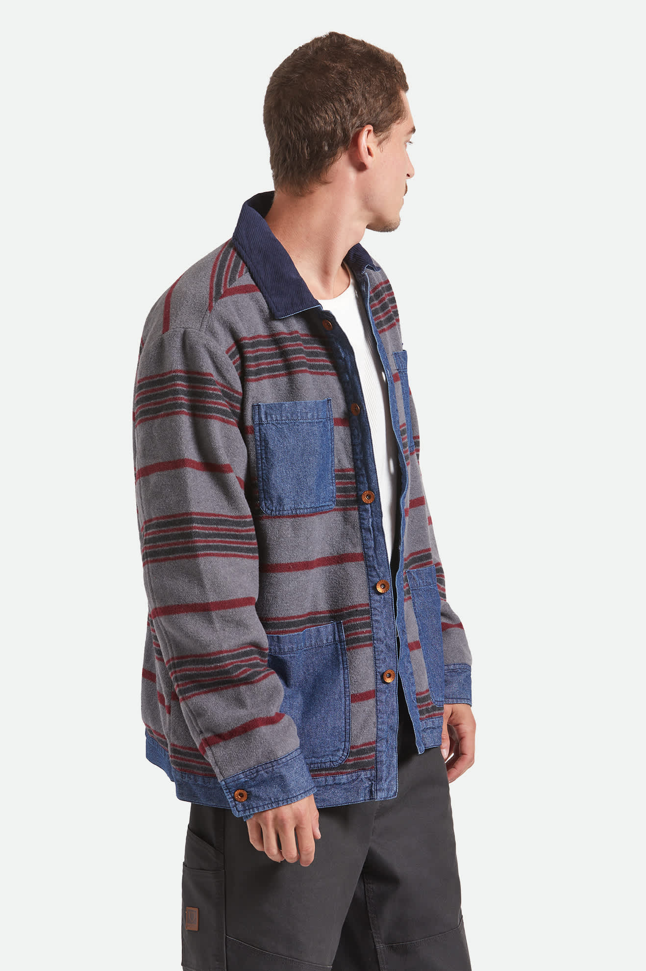 Altered Threads Chore Coat - Medium Wash Denim
