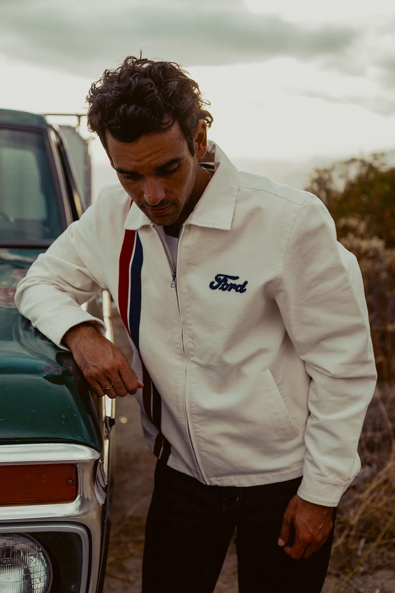 Ford Number One Garage Jacket - Wimbledon White