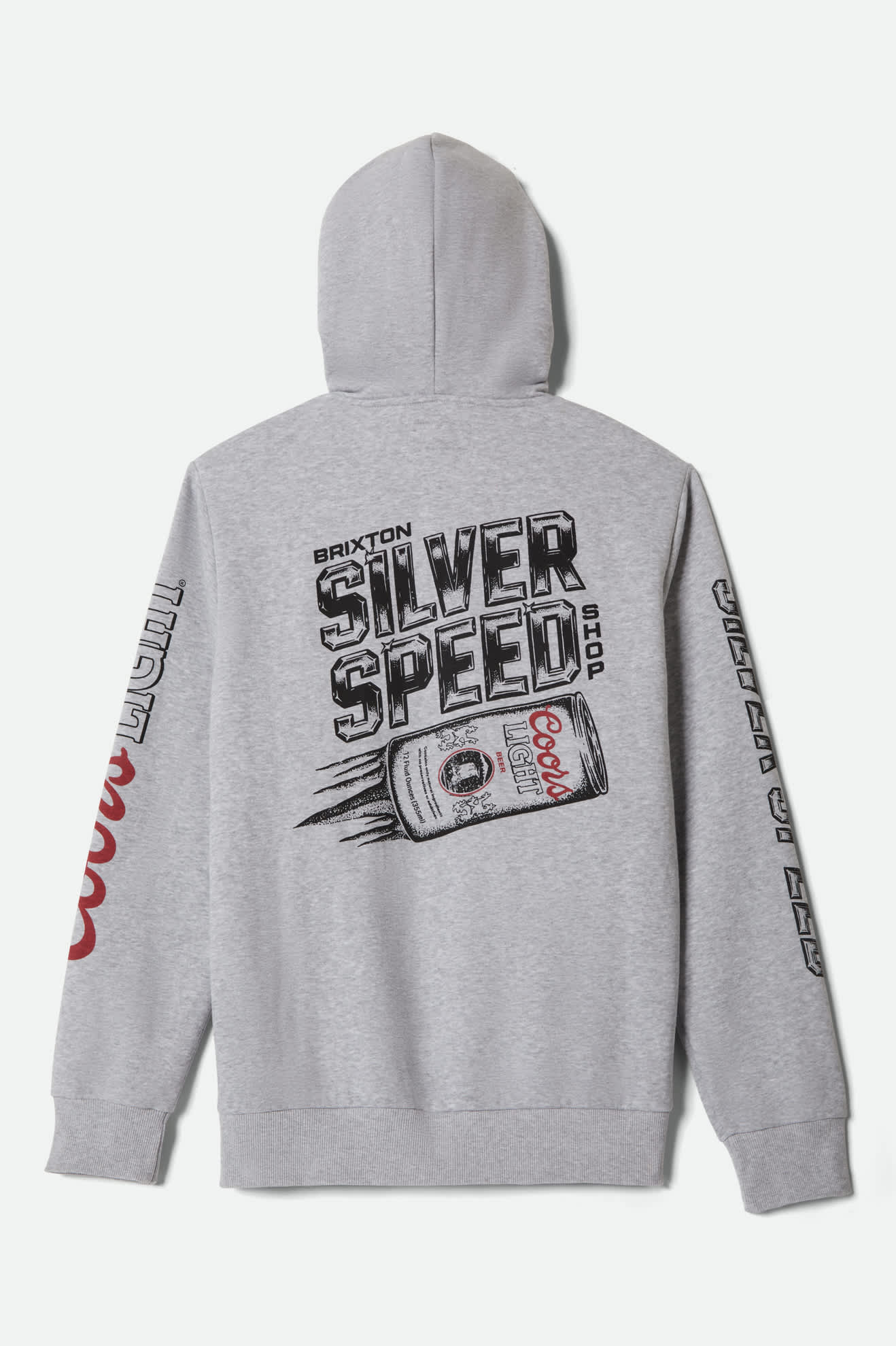 Coors Light Silver Speed Hoodie - Heather Grey