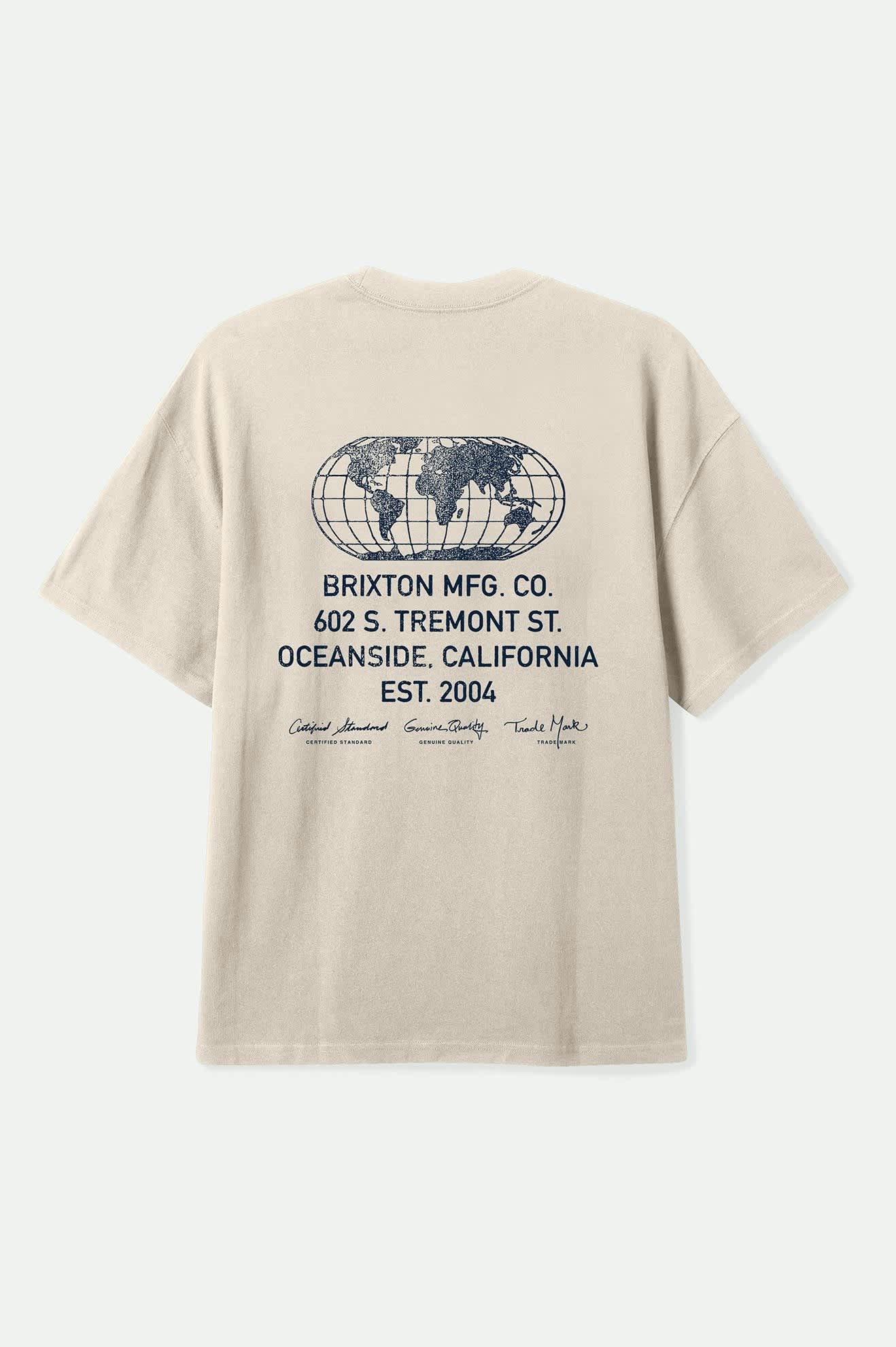 Union Heavyweight Relaxed T-Shirt - Cream Classic Wash