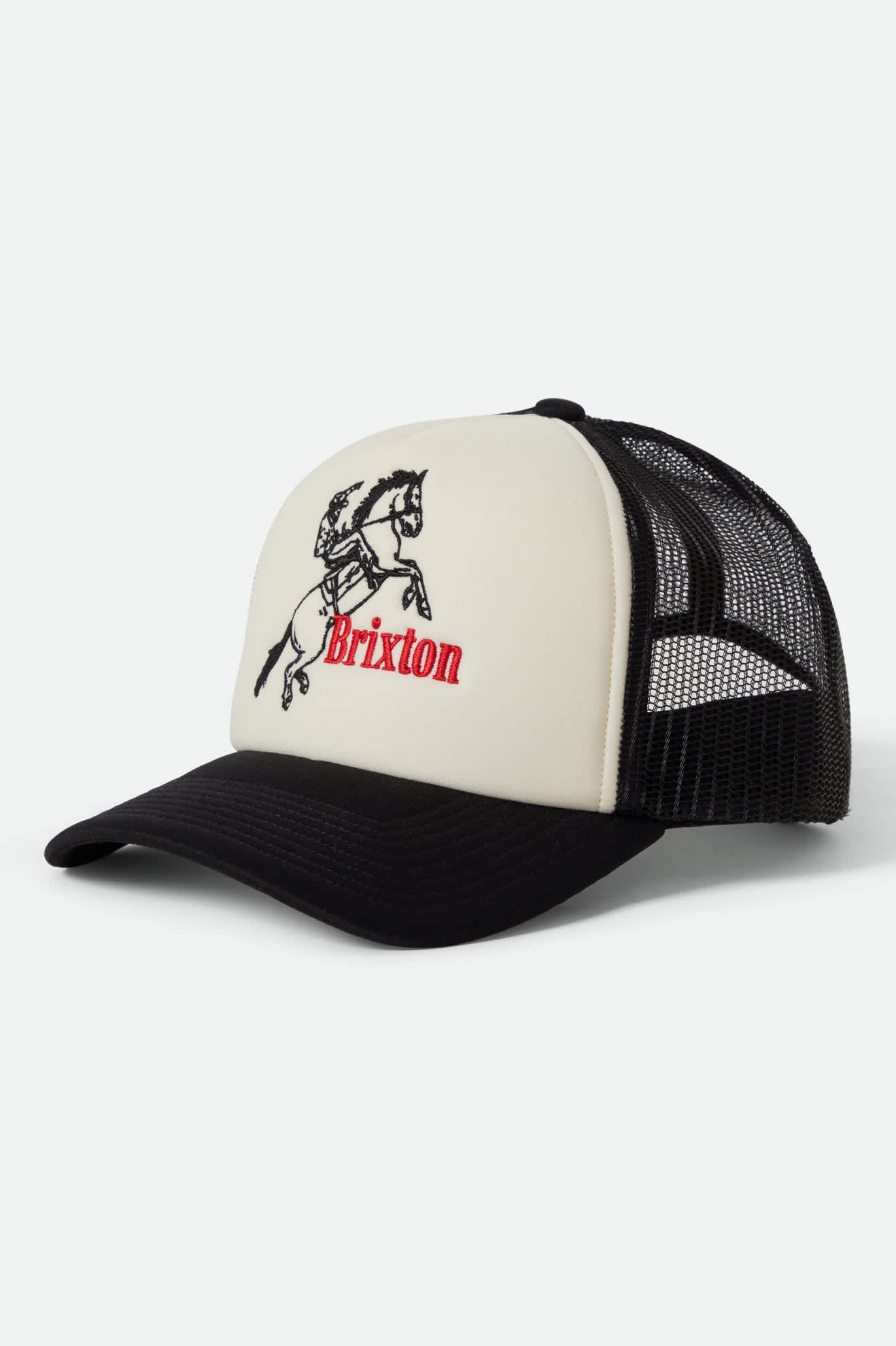 Ranching Club Netplus Trucker Hat - Black/Off White