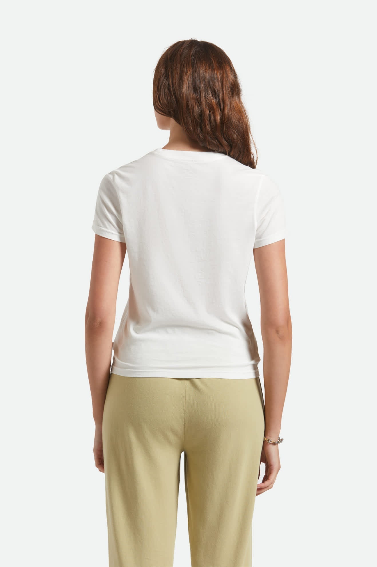 Chill Out Fitted Crew T-Shirt - Off White