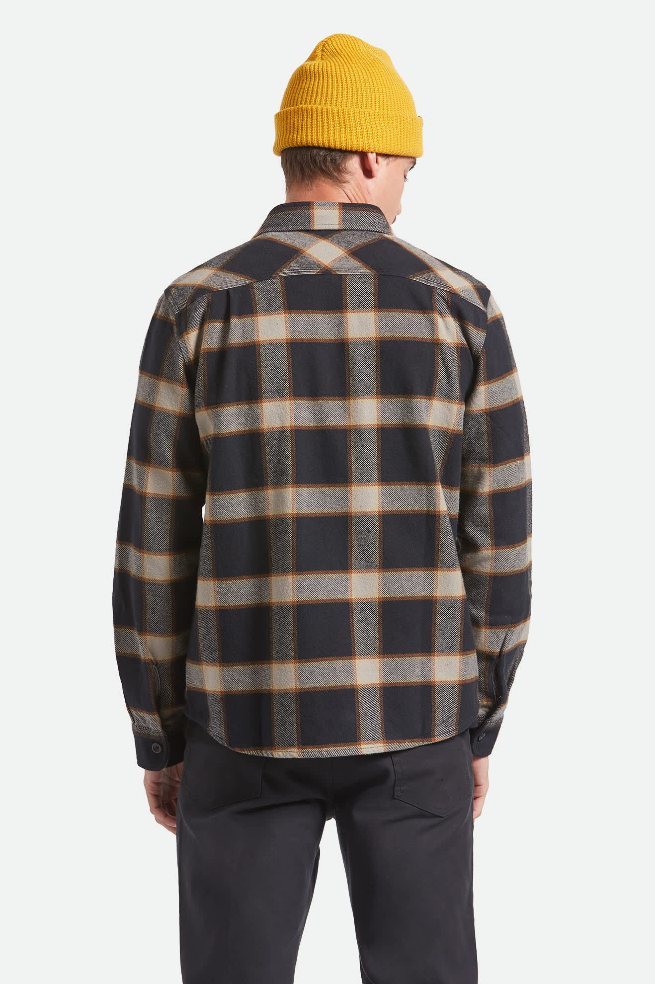 Bowery Heavyweight Flannel - Black/Cream