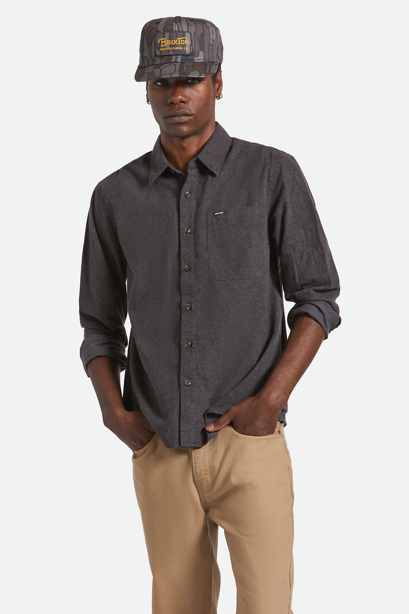 Hasting Lightweight Ultra Soft Flannel - Black