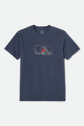 Briscoe S/S Standard T-Shirt - Mood Indigo Worn Wash