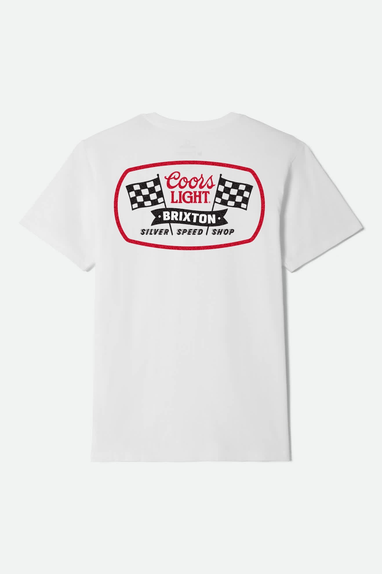 Coors Light Pit Stop S/S Standard T-Shirt - White