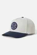 Crest Netplus Snapback - Mood Indigo/Off White