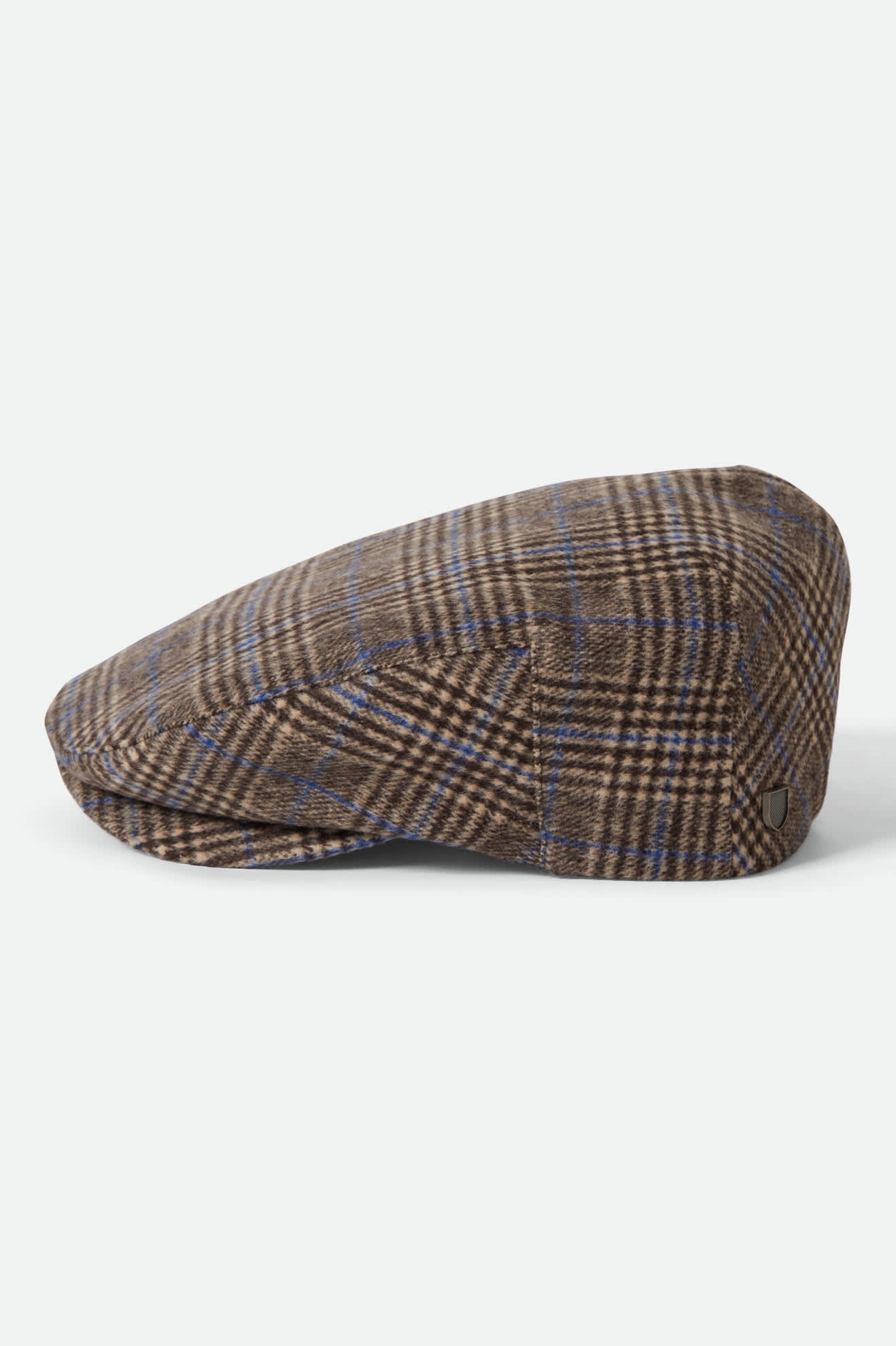 Barrel Snap Cap - Tan/Light Brown/Royal