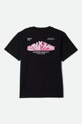 Forman S/S Standard T-Shirt - Black Worn Wash