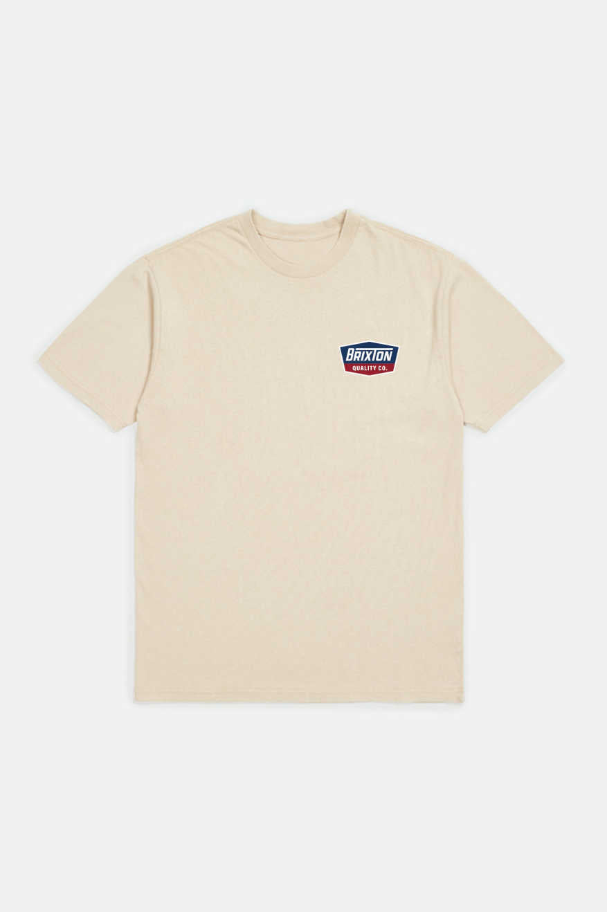 Regal S/S Standard T-Shirt - Cream/Navy