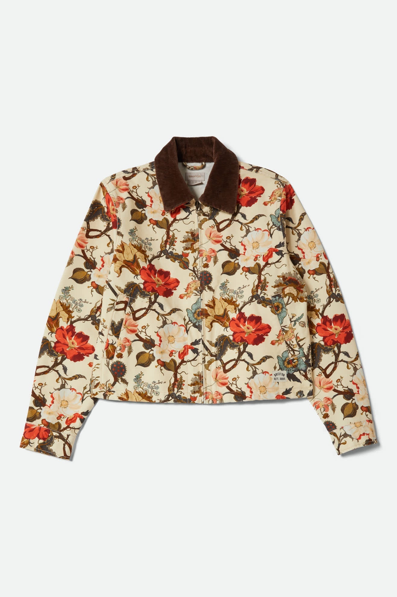 Mechanics Women's Garage Zip Jacket - Botanical Floral