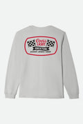 Coors Light Pit Stop L/S Standard T-Shirt - Silver