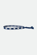 Adjustable Textured Hat Band - Washed Navy/Whitecap