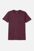 Grade S/S Standard T-Shirt - Burgundy