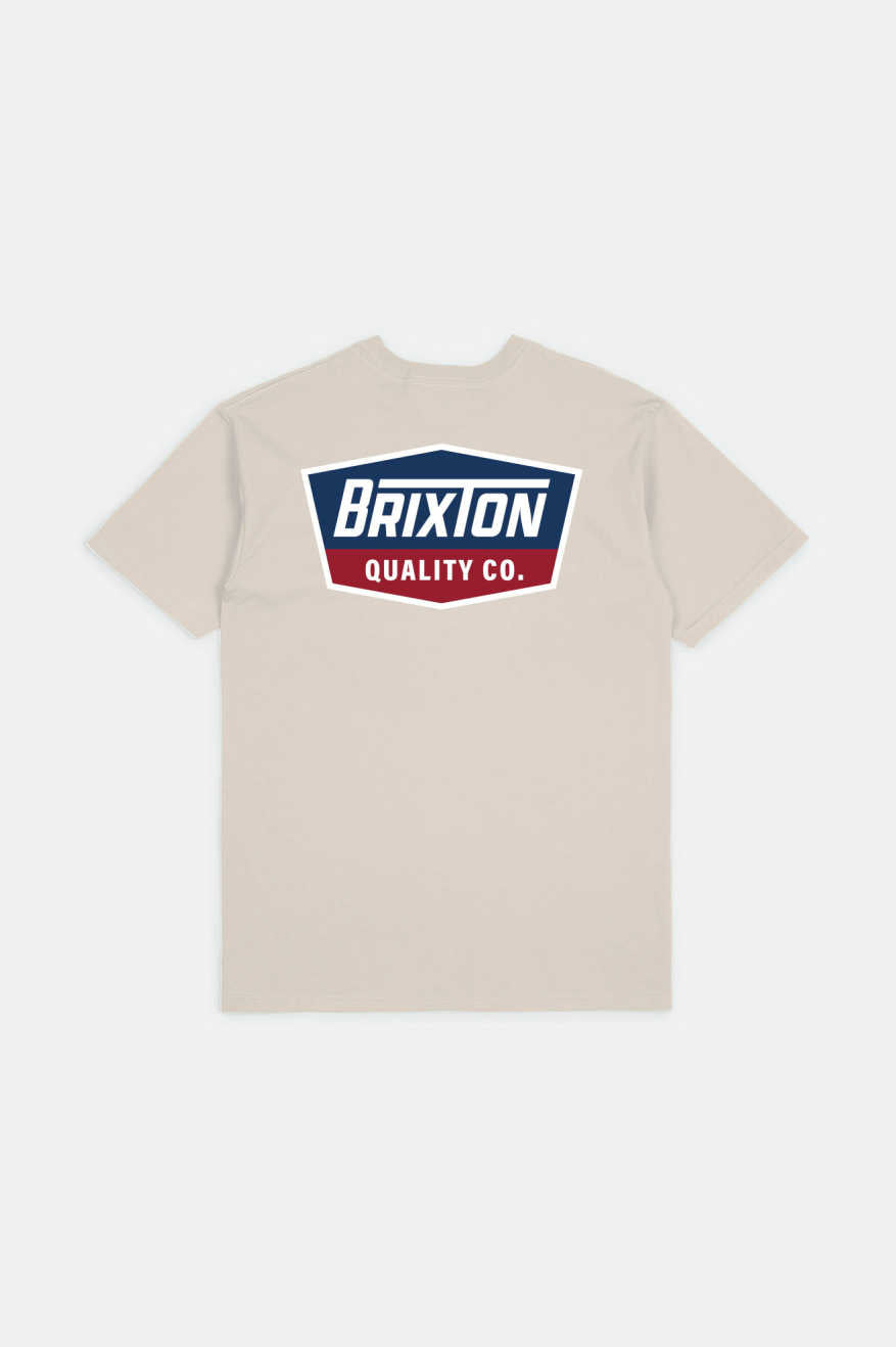 Regal S/S Standard T-Shirt - Cream/Navy