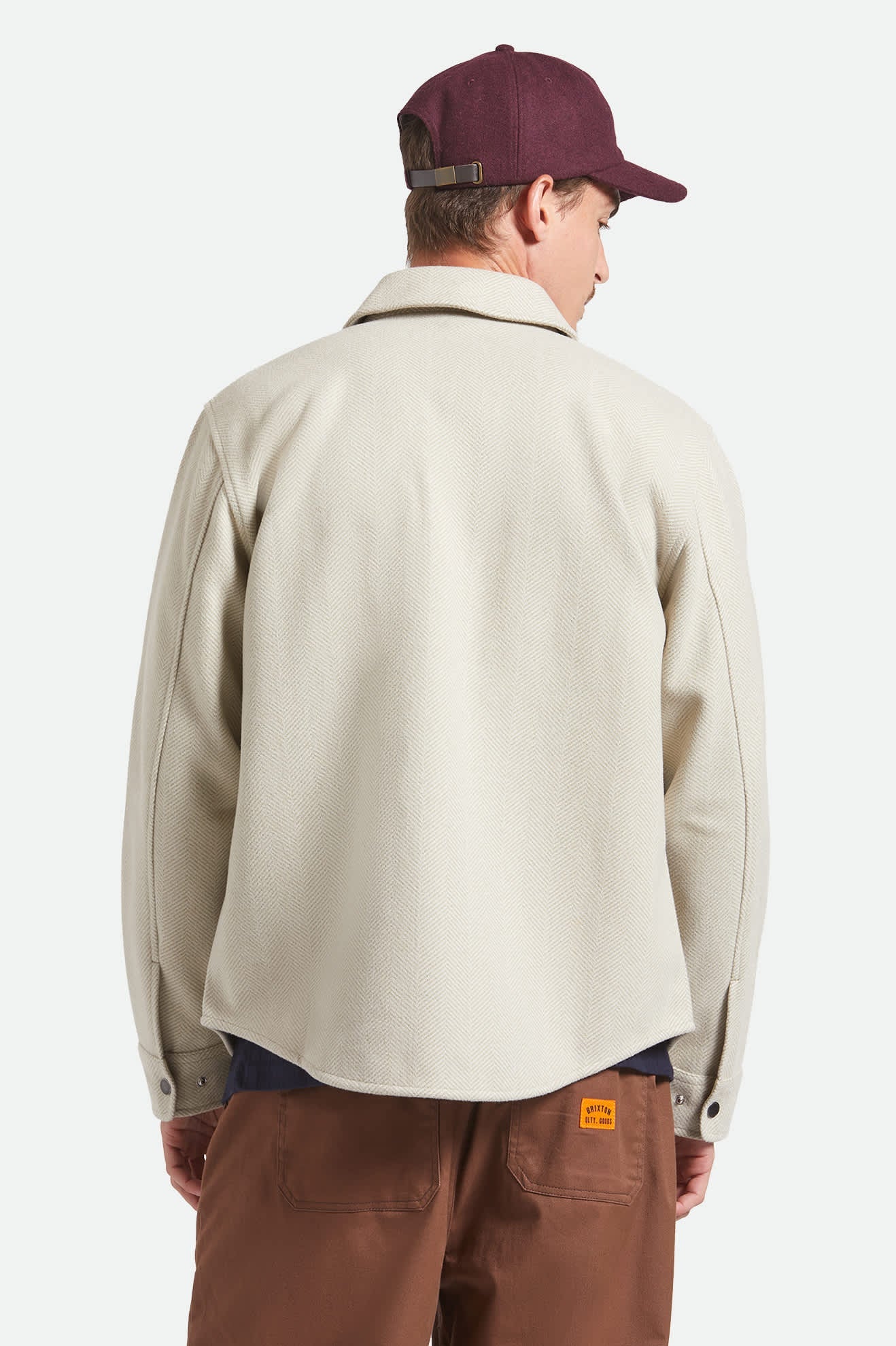 Durham Brushed Menswear Jacket - Brushed Elm