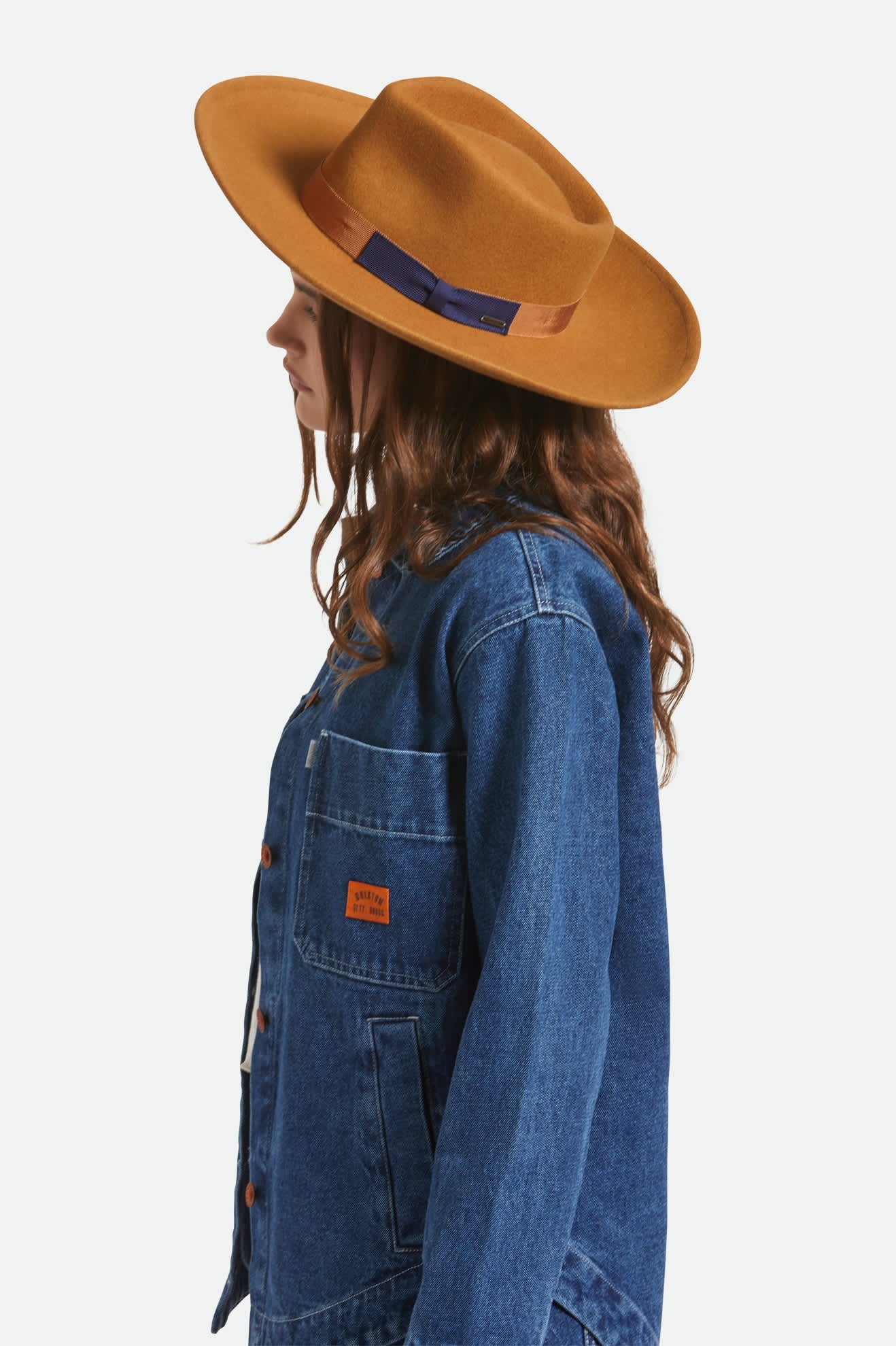 Monet Fedora - Washed Copper