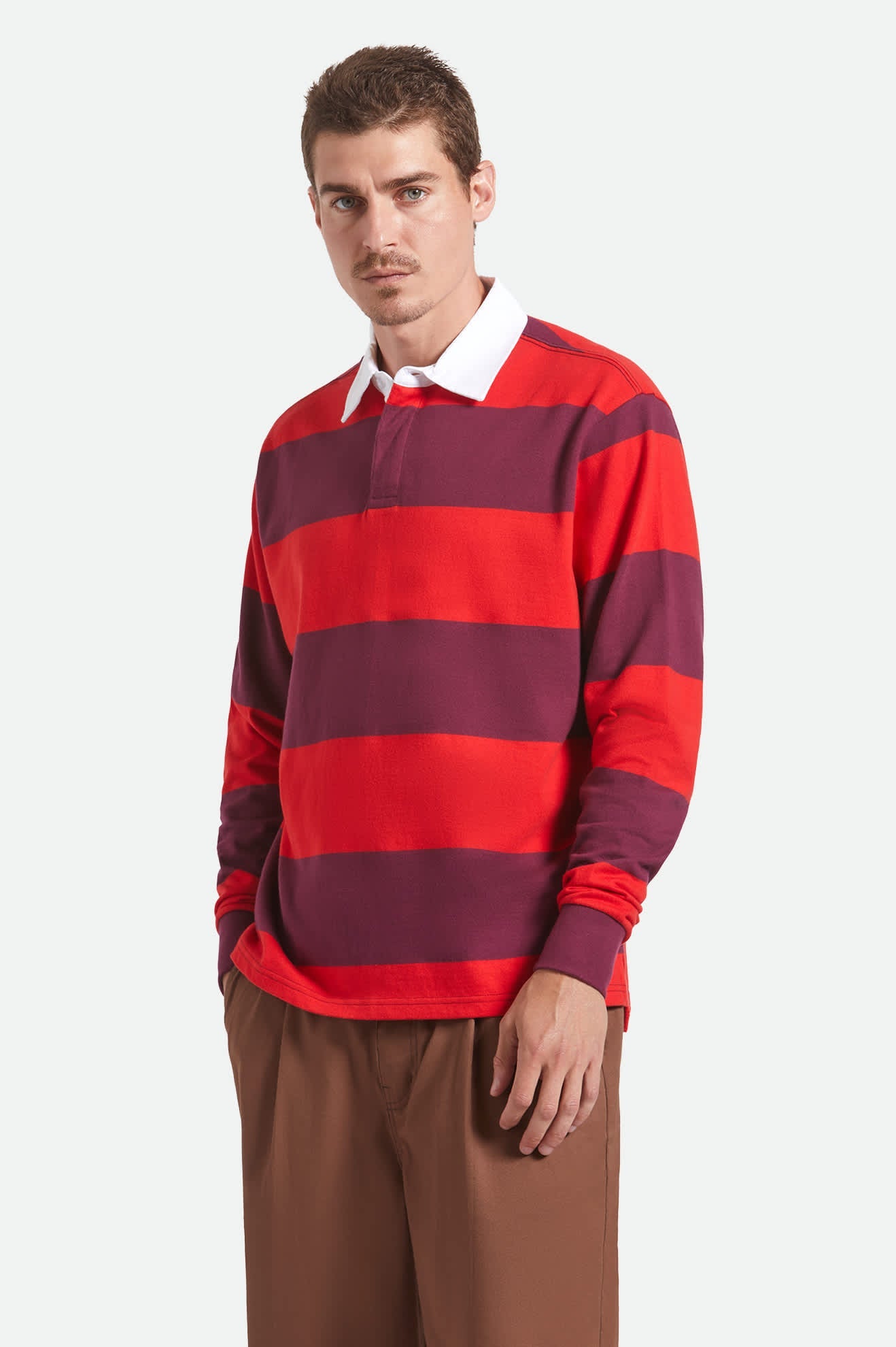 Union Heavyweight Rugby Polo - Adrenaline Rush/Port