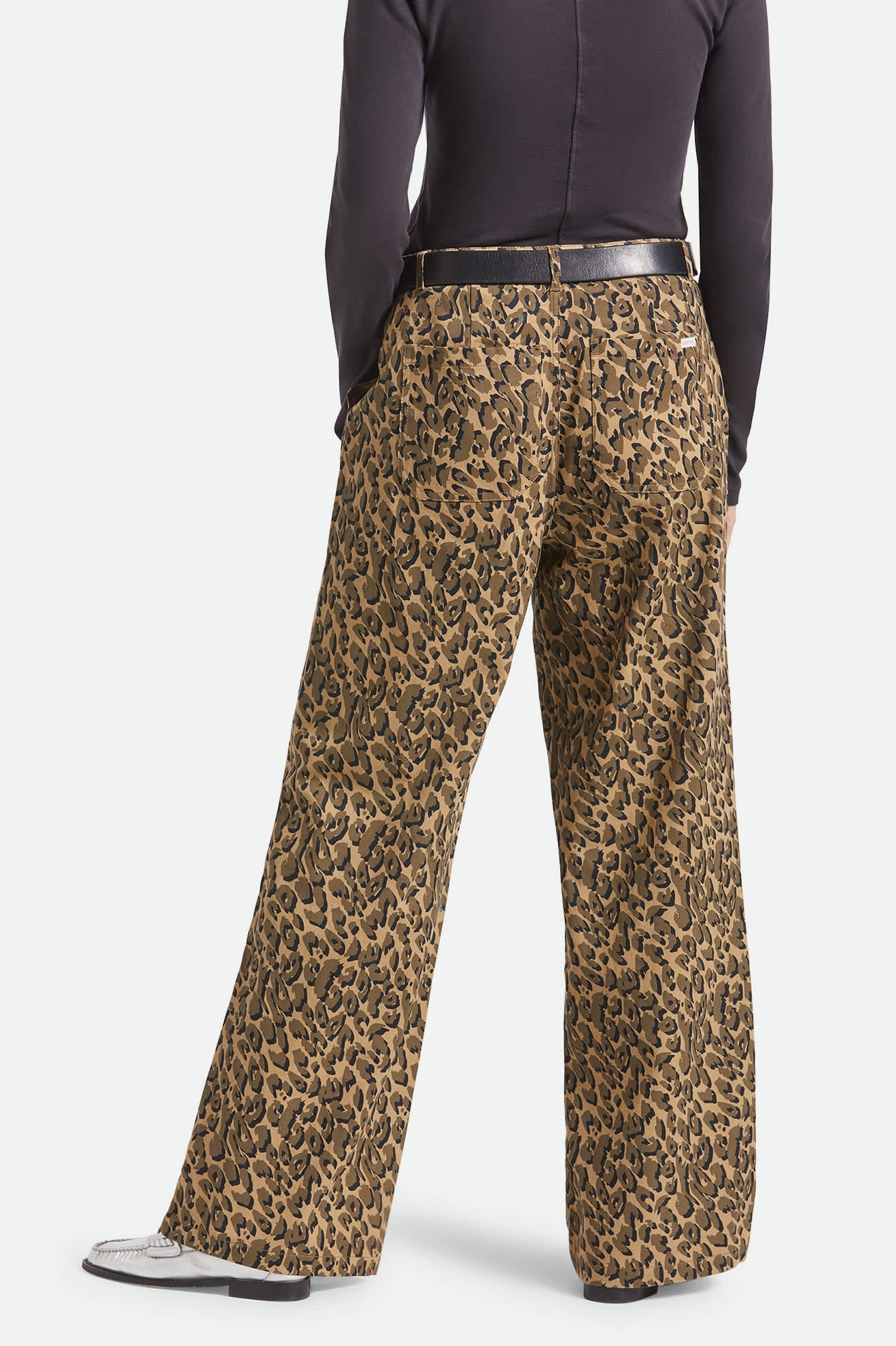 Jane Utility Wide Leg Pant - Brown Cheetah