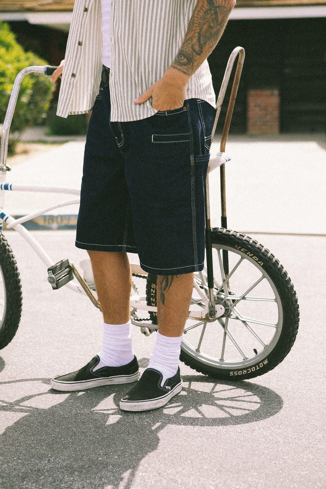 Builders Carpenter Baggy Short - Rinse Denim
