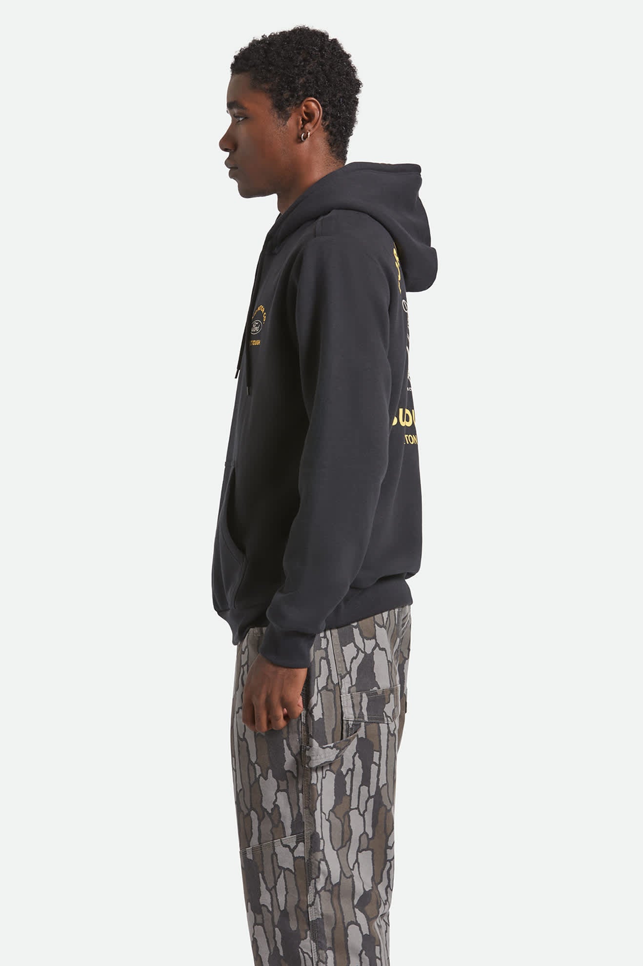 Ford Built Tough Fleece Hoodie - Burnt Rubber