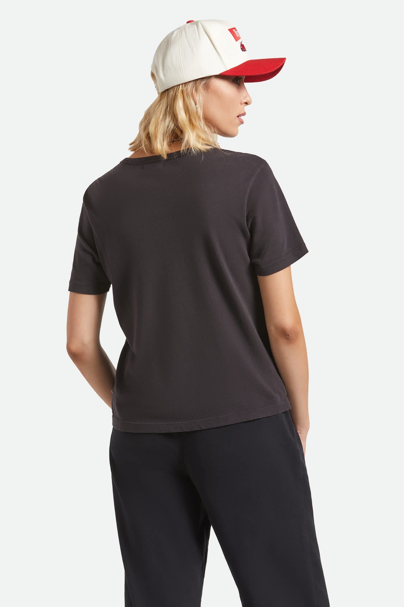 Carefree Organic Garment Dye Perfect T-Shirt - Black