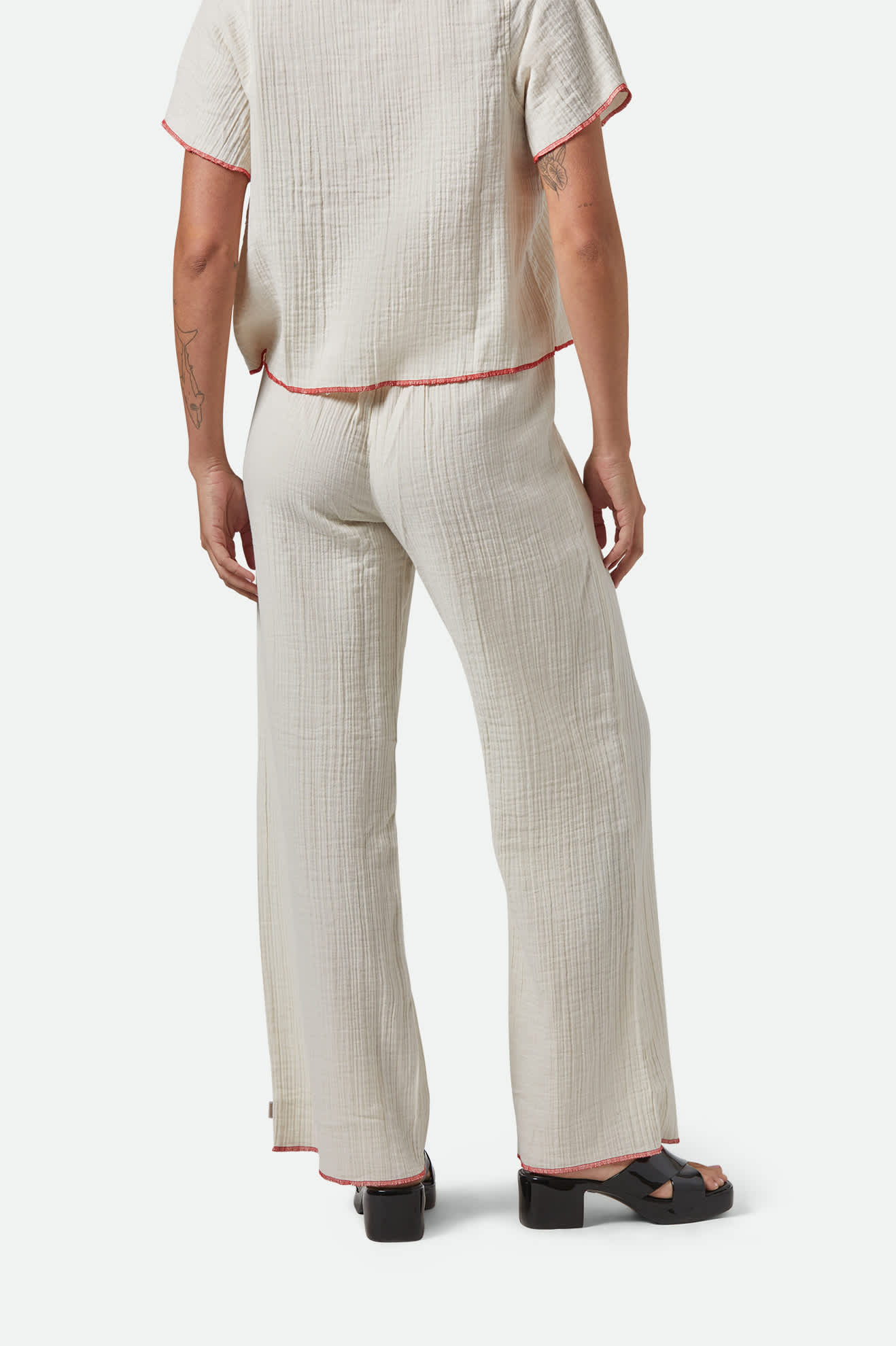 Wandering Hudson Lounge Pant - Off White