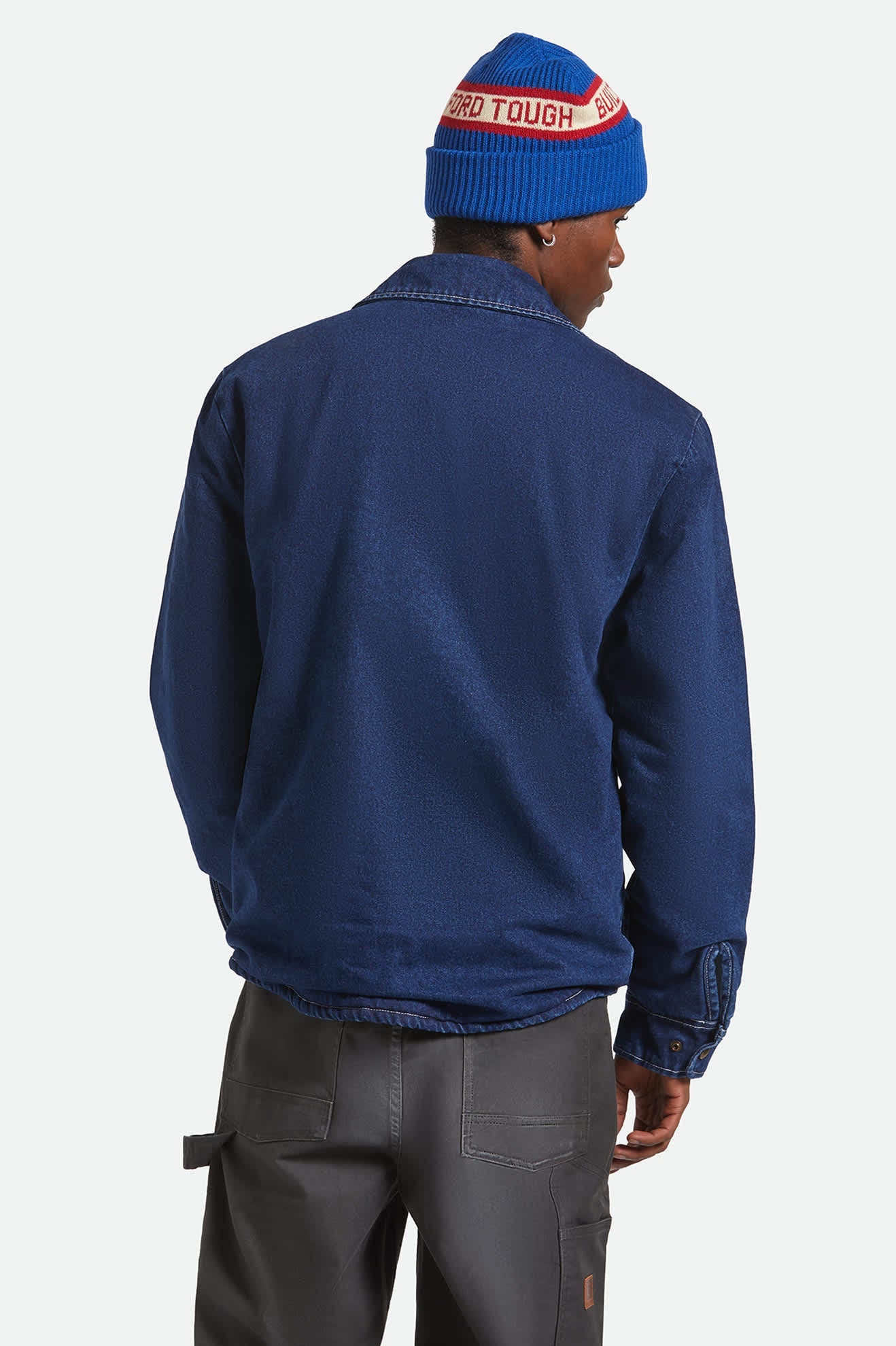 Durham Sherpa Lined Jacket - Medium Wash Denim