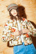 Mechanics Women's Garage Zip Jacket - Botanical Floral