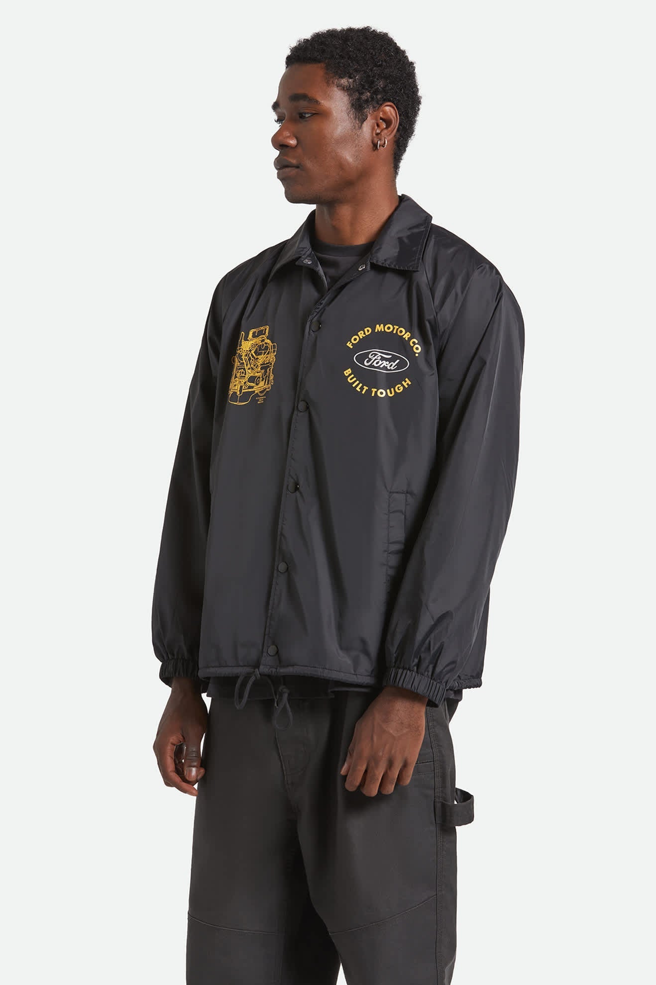 Ford Built Tough Windbreaker - Burnt Rubber