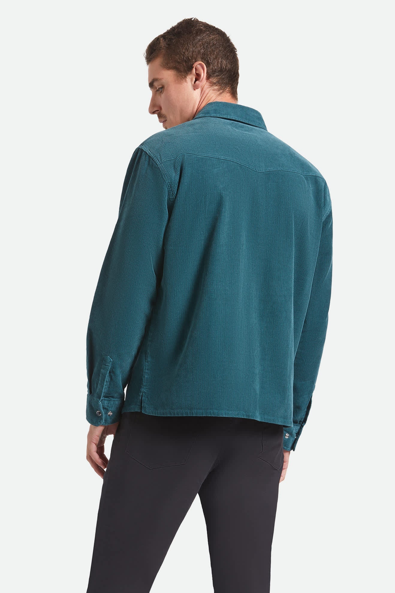 New West Relaxed Overshirt - Night Sage Corduroy