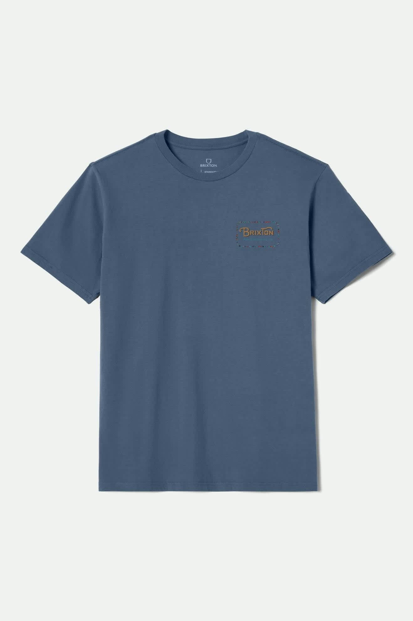 Grade S/S Standard T-Shirt - Harbor Blue/Black/Marble Teal