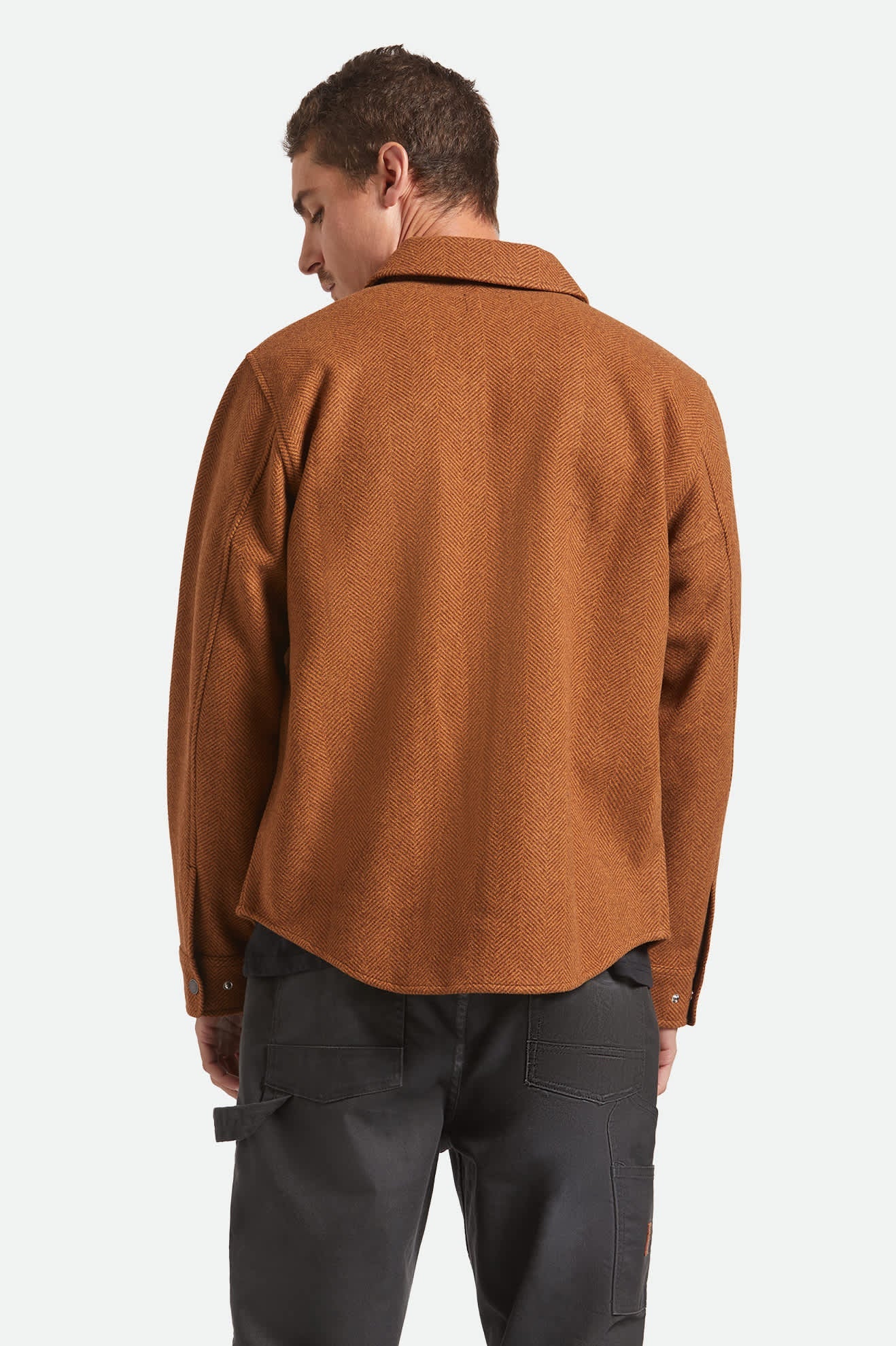 Durham Brushed Menswear Jacket - Brushed Pinecone