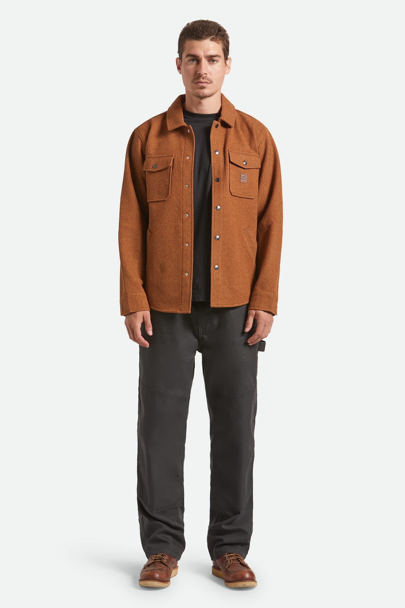 Durham Brushed Menswear Jacket - Brushed Pinecone