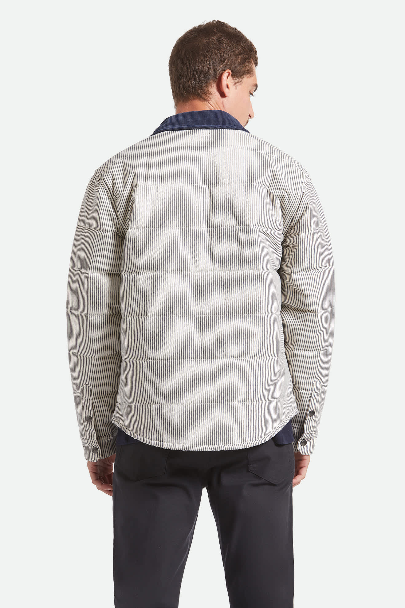 Cass Jacket - Whitecap/Mood Indigo Hickory S