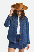 Monet Fedora - Washed Copper