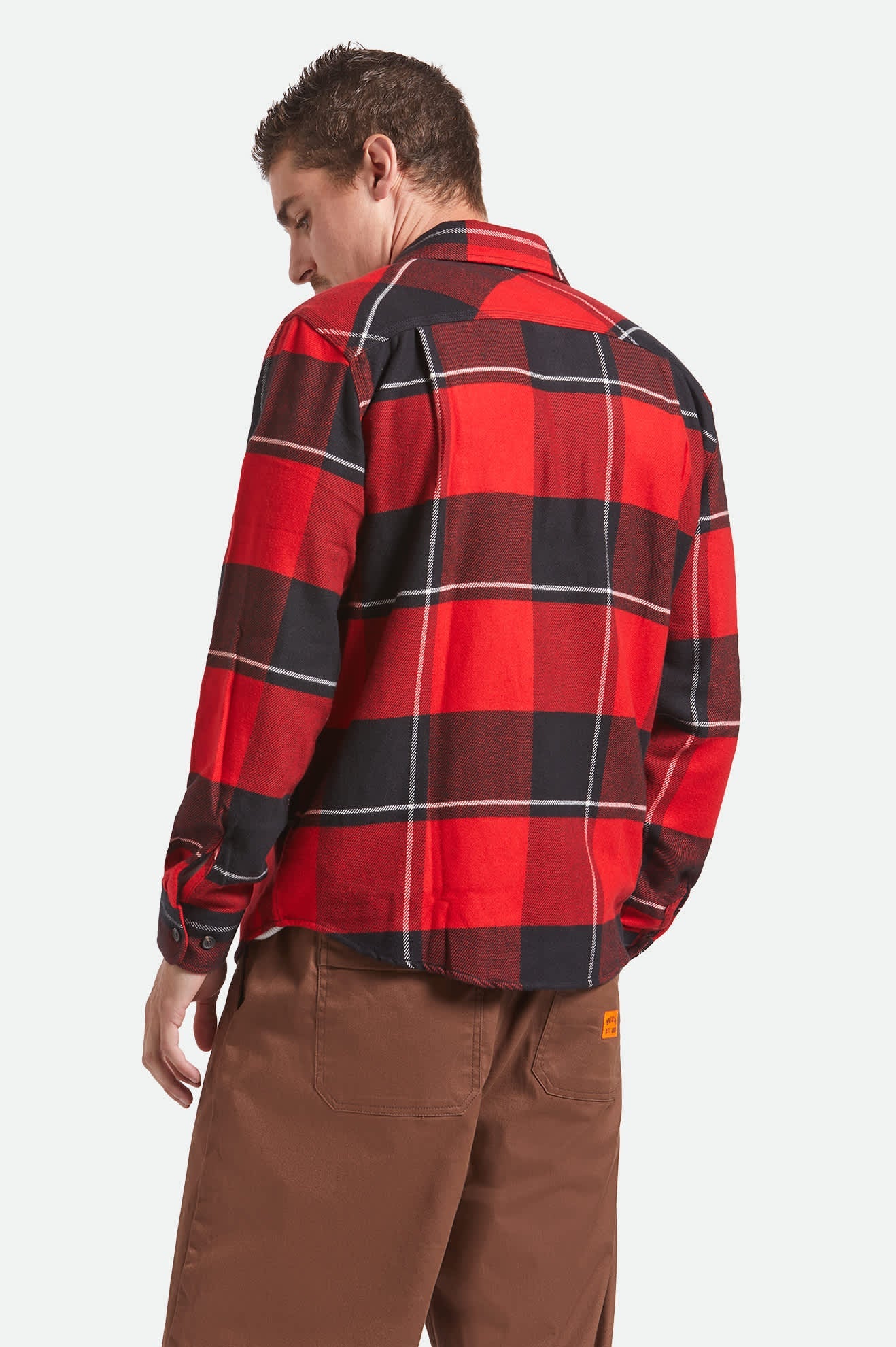Bowery Flannel - Black/Adrenaline Rush/Off White