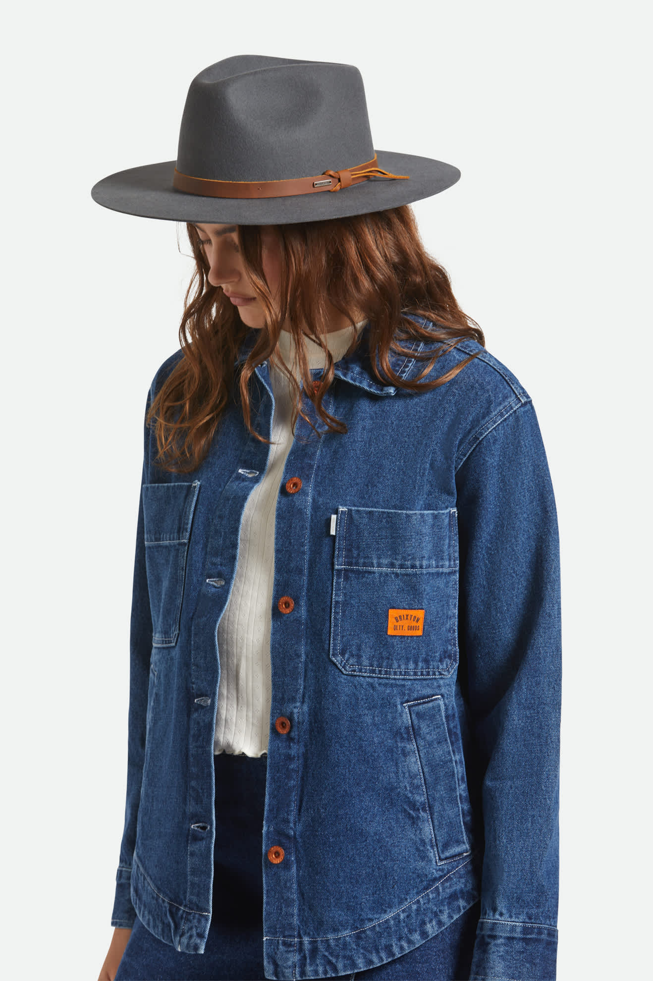 Hawkins WTHR GUARD™ Cowboy Hat - Asphalt/Brown