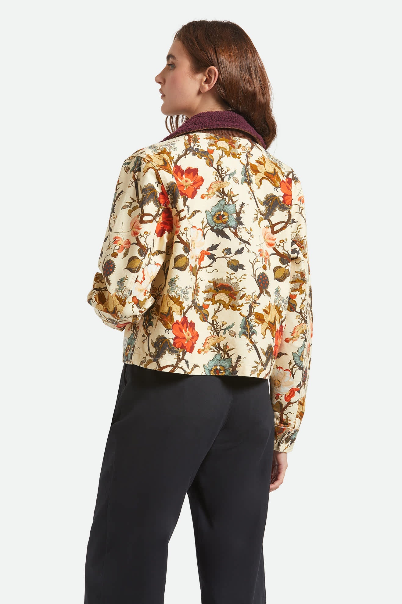 Mechanics Women's Garage Zip Jacket - Botanical Floral
