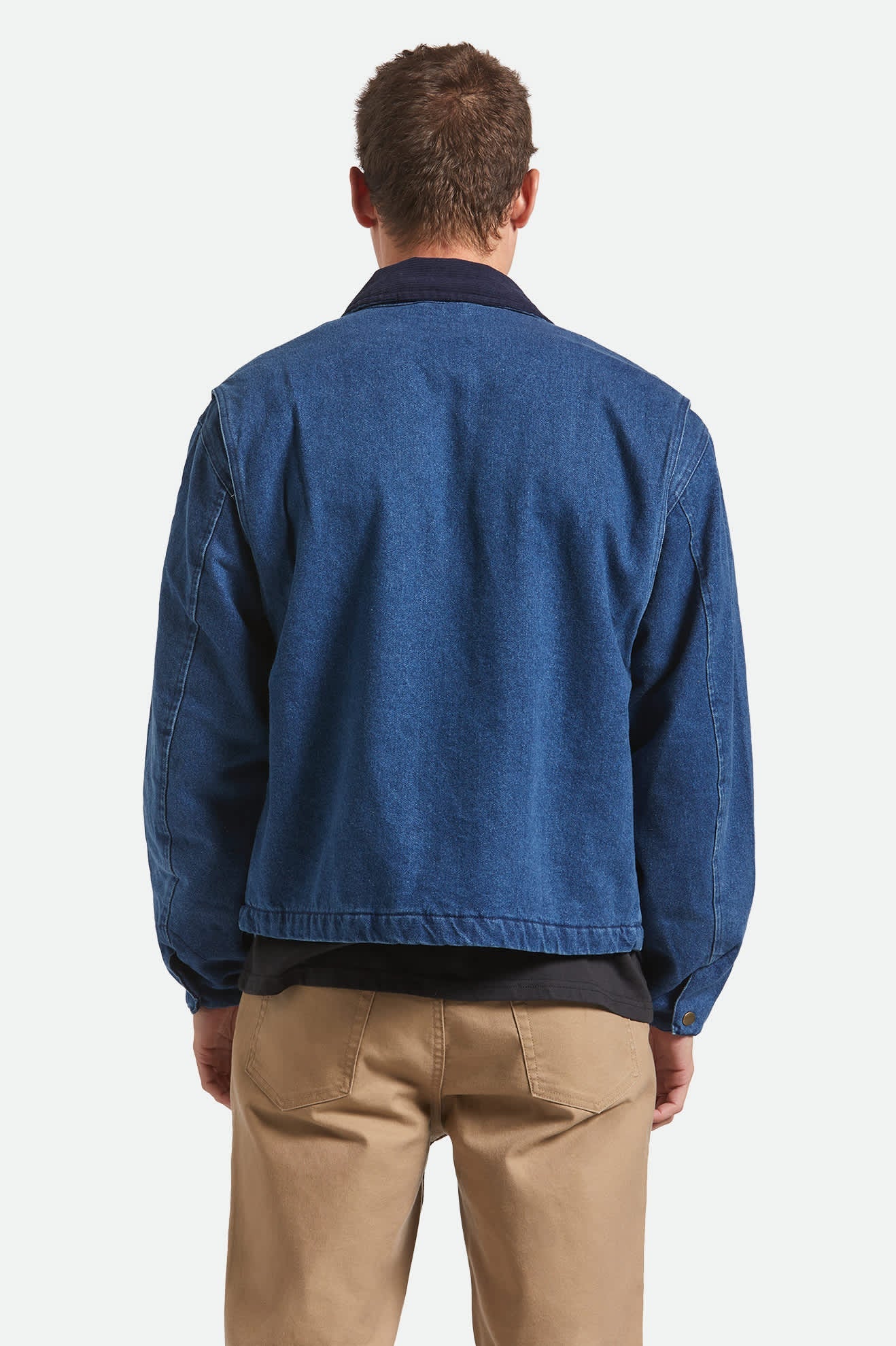 Altered Threads Lined Garage Jacket - Medium Wash Denim