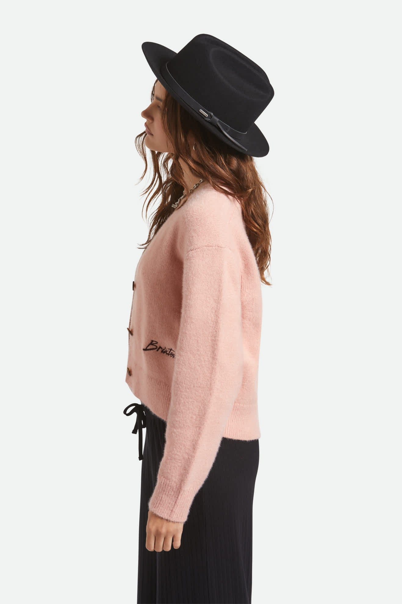Hitch Ranch Fedora - Black/Black