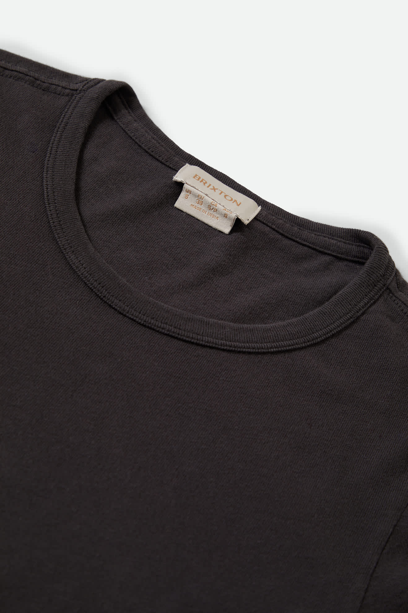 Carefree Organic Garment Dyed Slim Dress - Black