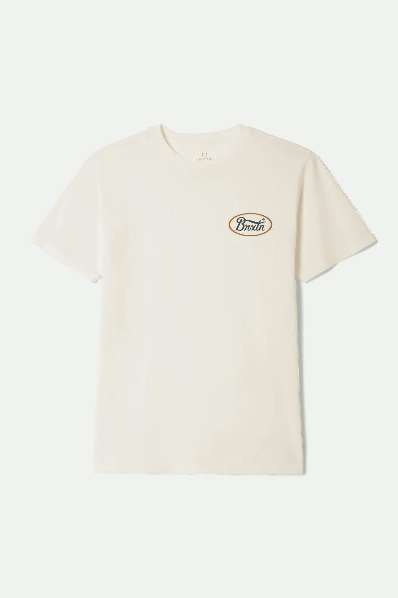 Parsons S/S Standard T-Shirt - Cream/Pumpkin Spice/Washed Black