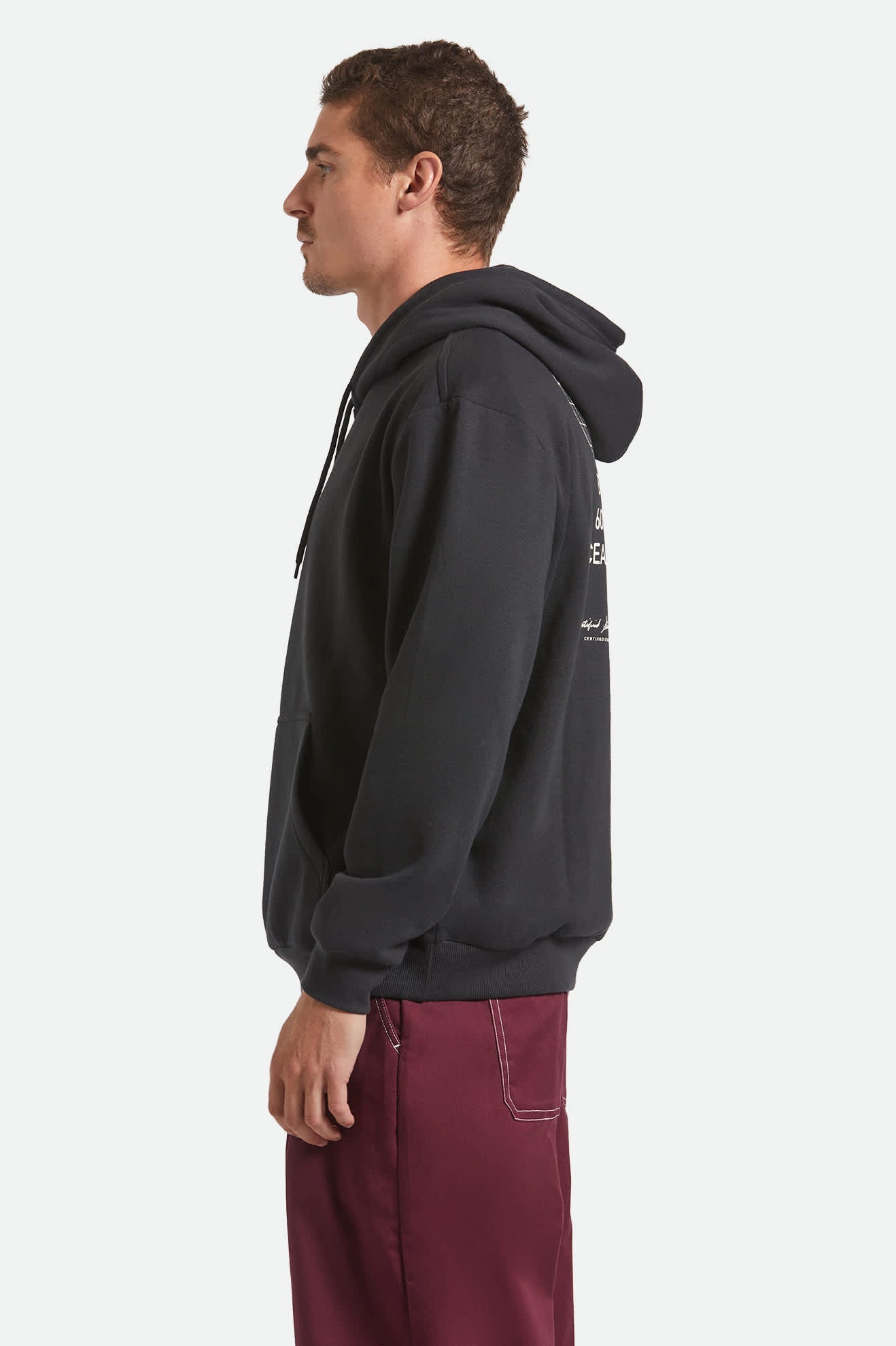 Union Relaxed Hoodie - Black