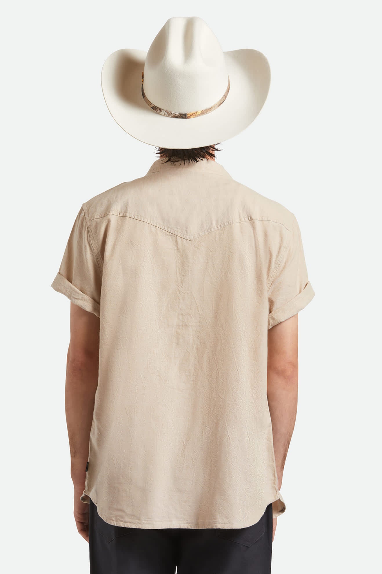 Ford Truck Country Cowboy Hat - Wimbledon White/Camo