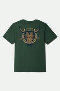 Roughstock S/S Standard T-Shirt - Forest Green