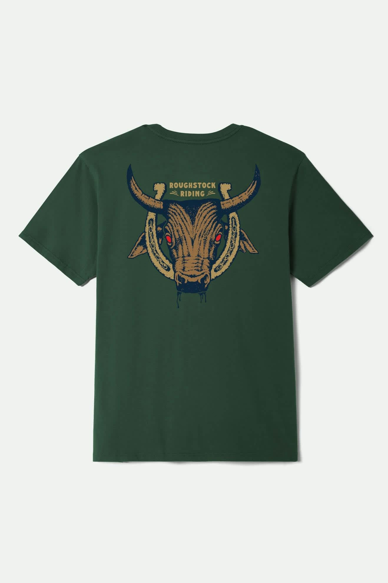 Roughstock S/S Standard T-Shirt - Forest Green