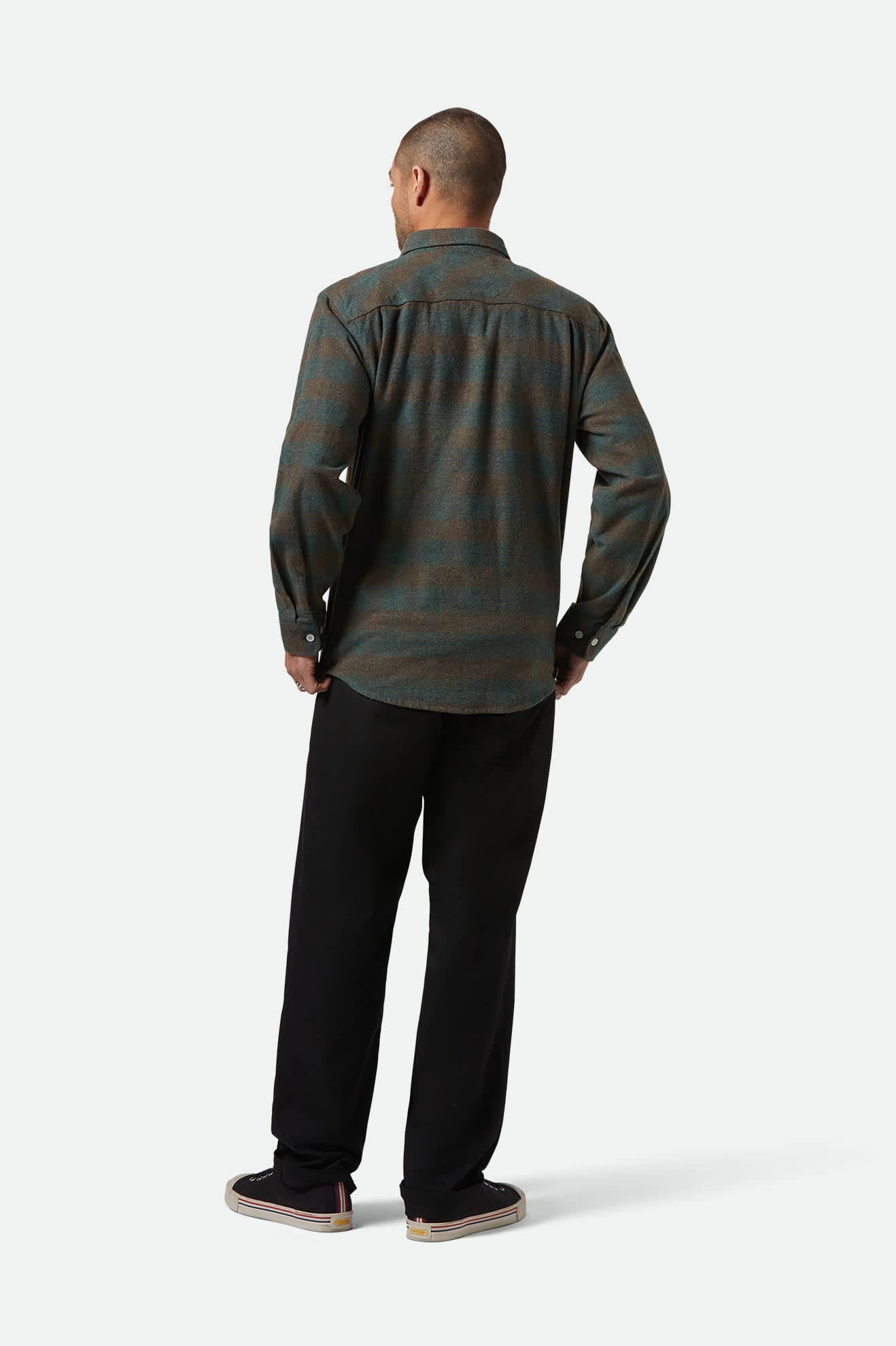 Bowery L/S Flannel - Ocean