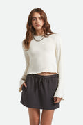 Carefree Organic Garment Dye Lounge Skirt - Black