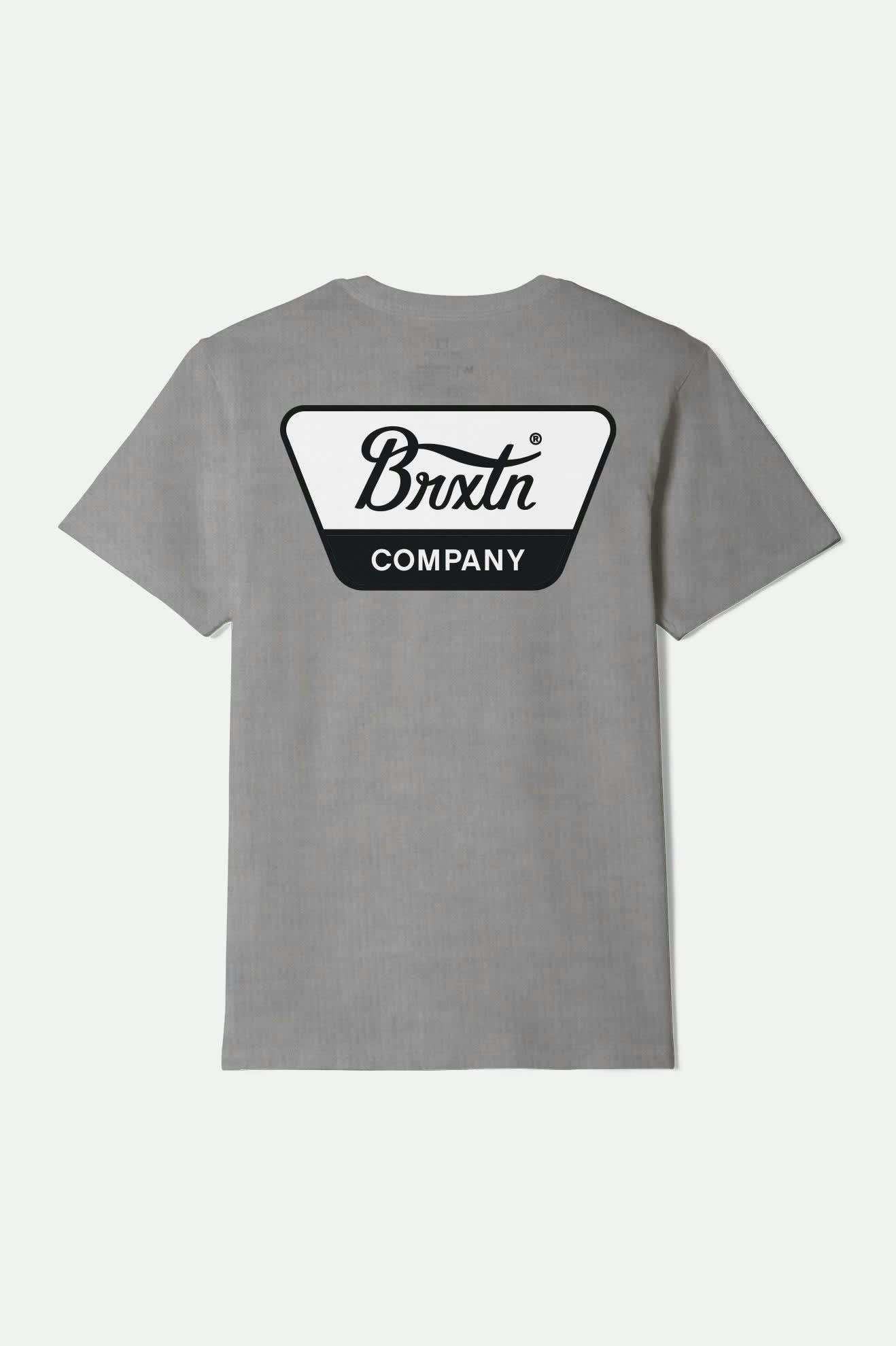 Linwood S/S Standard T-Shirt - Heather Grey/Black/White